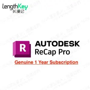24/7 Online Original Autodesk ReCap Pro Abonnement 2024/2023/2022/2021 Mac/PC/Pad Modellierungs-und Rendering-Software