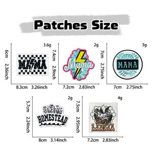 แผ่นปักลายแม่แบบรีดติดสำหรับตกแต่ง - Product Image 4