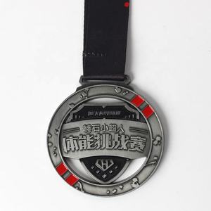 Medalla deportiva de aleación de zinc dorado al por mayor con la mejor calidad, trofeo de fiesta, medalla de metal 3D personalizada en blanco - Product Image 4