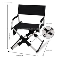 Chaise de camping pliable portable imperméable pour enfants et adultes, idéale pour le jardin, la plage, la randonnée, le camping, la pêche, le pique-nique, la détente