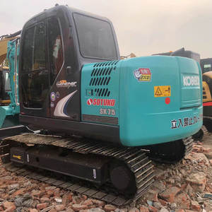 Kobelco SK75 du Japon original a utilisé des mini excavatrices hydrauliques sur chenilles 7 tonnes sk75-8 des pelleteuses de godet d'occasion - Product Image 4