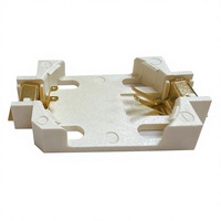Conector de Soporte para Batería de Botón CR-2450 Chapado en Oro, de Cobre y Plástico JLC, para Fuente de Alimentación