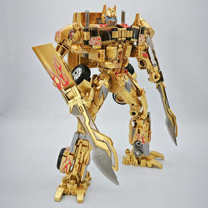 Nouveau Modèle de Robot Unisexe Transformable Tuhao Gold Edition, en Plastique, Échelle 1:32, Durable et Non Toxique, Grand Modèle Colonne, Wasp King Koong - Product Image 1
