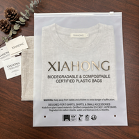 Sacs refermables compostables de qualité supérieure en composition PBAT/PLA/amidon de maïs