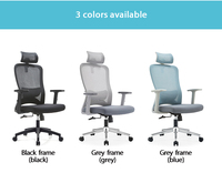 Chaise de bureau de direction de haute qualité avec appui-tête réglable, vente en gros de chaises de bureau, mobilier de bureau