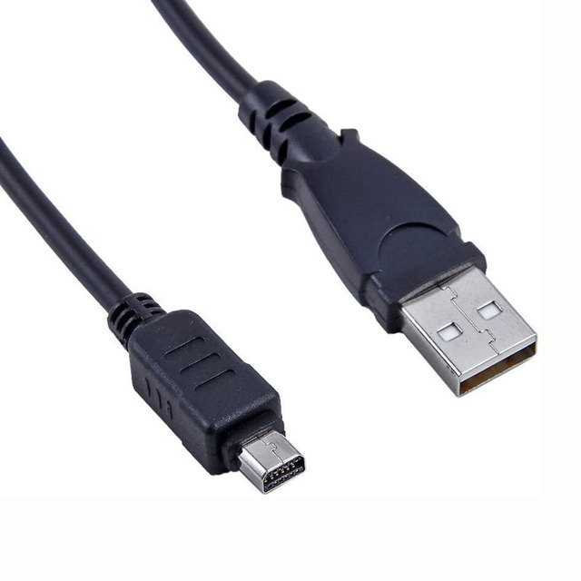 USB Type a Male to Olympus CB-USB5 / CB-USB6 Male Sync Data Cable for Computer PC