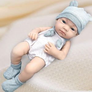 Cuerpo de vinilo niño y niña <span class=keywords><strong>Reborn</strong></span> recién nacido bebé muñecas barato 15 pulgadas suave silicona muñeca bebé recién nacido para la venta - Product Image 3