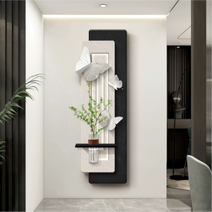 Quadro Decorativo Verticale a LED per Corridoio, Galleria d'Arte, Decorazione con Texture Arenaria - Product Image 2