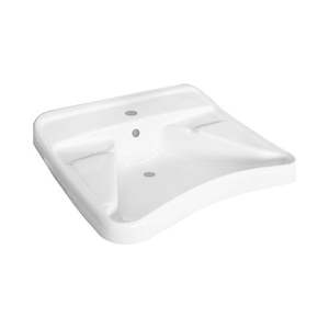 Lavabo para Discapacitados Blanco de 68 cm x 58.5 cm x 25.7 cm, Lavabo de Pared para Accesibilidad - Product Image 1