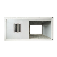 Maison conteneur pliable 15x20 pieds, installation rapide, bâtiment préfabriqué pour hôtels, bureaux, maisons, chambres, en acier