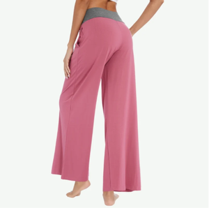 Ensemble pyjama long en viscose de bambou personnalisé pour femme, sous-vêtement thermique à manches longues, couvrant entièrement le corps, vêtements de détente, pantalon de pyjama, vente en gros - Product Image 3