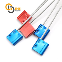 Sello de Seguridad para Cables de Aluminio de Alta Resistencia YDCS-503, de Un Solo Uso, con Número de Serie, para Remolques