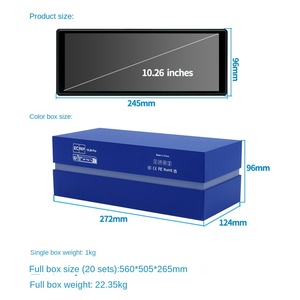 Grabadora de navegación Carplay portátil de 10,26 pulgadas Control central de tablero grande con sistema <span class=keywords><strong>Bluetooth</strong></span> Garantía de 1 año - Product Image 2