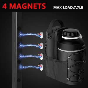 En gros, Pochette de sport magnétique pour bouteille d'eau avec bandoulière, Sac de gym, Sac à bandoulière, Étui de transport - Product Image 4