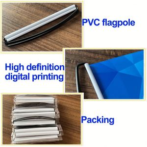 Bannière déroulante portable en tissu personnalisée pour l'extérieur, produit promotionnel d'usine - Product Image 5