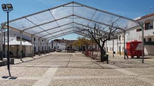 Vendeur d'usine en Chine, tente à portée libre d'<span class=keywords><strong>occasion</strong></span>, cadre en alliage d'aluminium, revêtement en PVC double couche pour les salons professionnels et les expositions - Product Image 3