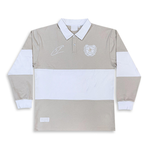 เสื้อโปโลของผู้ชายพิมพ์ลายแบบย้อนยุคแขนสั้นหรือยาวสำหรับตกแต่งกระดุม - Product Image 2