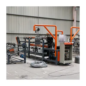 Wire Making Machine Fully Automatic Weaving Wire Mesh Chain Link Fence Making Machine On Sale Custom
