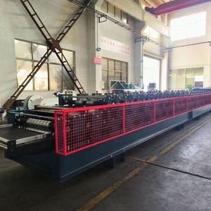 G550 고급 아연도금 얇은 강판 0.12-0.4mm 골판지 트라페조이드 패널 이중층 지붕 롤포머 기계 - Product Image 6