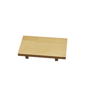 Soporte rectangular japonés de madera para sushi, bandeja de servir en niveles para sashimi y tabla larga para asar carne. - Product Image 3