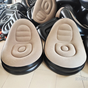 Inflatable Beanbag Chair Thickened Eco Friendly Pvc Flocked Recliner For Home And Outdoor Leisure - Product Image 3