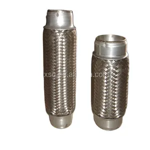 Silencio tubería flexible de bajo precio silenciador de acero inoxidable/de alta calidad tubo flexible de escape