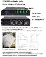 Amplificador Óptico EDFA WDM IP de 32 Puertos, Alta Potencia, Múltiples Salidas, FTTH, FTTx, CATV, Red PON, Configuración Personalizada HONDAO