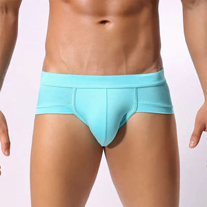 Personnalisé Mens Briefs Maillots De Bain Solide Natation Sexy Pas Cher Drôle Gay Mâle Maillot De Bain Hommes Bikini Slip De Bain - Product Image 6