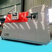 Máquina Eléctrica CNC para Doblar Estribos de Acero Inoxidable, Controlada por PLC, Accionada por Motor, de Alta Precisión, Dobladora Automática de Varillas de Alta Velocidad