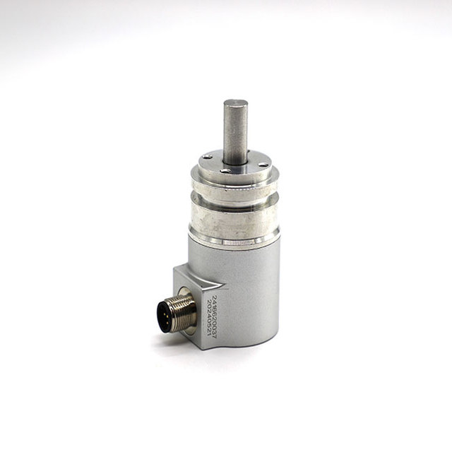 Large 36mm Absolute Rotary Encoder Sensor with CANbus Calibration 9-36V DC Multiple Laps for Construction Machinery Parts