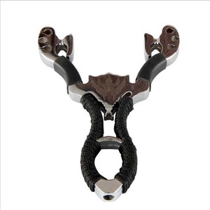 <span class=keywords><strong>Tirachinas</strong></span> potente de acero inoxidable para caza, catapulta con tubo de goma, Honda profesional - Product Image 6