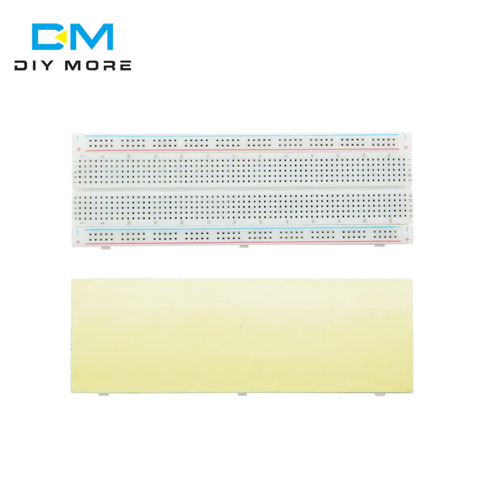 Placa de ensaio 102 mb 830, placa de pão pcb sem solda MB-102 mb102 teste desenvolver diy