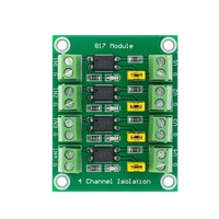 Carte d'isolation optocoupleur 2/4/8 canaux PC817, convertisseur de tension, adaptateur 3.6-30V, module isolé photoélectrique D442