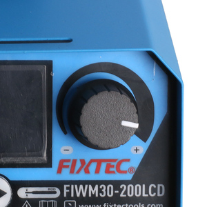 Machine à souder portable FIXTEC à inverseur 200 ampères, machines robustes FIWM30-200LCD, soudeuse FIWM30-200LCD - Product Image 5