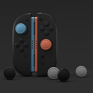 4 Pairs Basic Analog Stick Covers for <b>Switch</b> 2 - Smooth Surface Design - Product Image 4