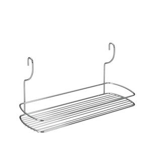 Étagère en fer chromé LONARDO MEDIUM à 1 niveau 35x13x19cm - Product Image 1