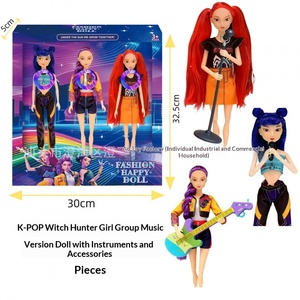 Nueva Versión K-POP Demon Hunter Muñeca Musical Rumi Muñeca Mira Edición Animada Zoe Figuras de Acción de PVC con Luz y Música Colorida Edad 14+ - Product Image 2