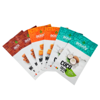 Sachets personnalisés refermables pour aliments, snacks et croquettes, recyclables, de qualité alimentaire, résistants à l'humidité, avec fermeture éclair hermétique et impression de logo