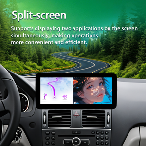 Lecteur DVD de voiture 10,25 pouces pour <span class=keywords><strong>Mercedes</strong></span> <span class=keywords><strong>Benz</strong></span> Classe C W204 2007-2014 NTG4.0/4.5, autoradio multimédia, lecteur audio, Carplay, Android Auto, écran - Product Image 6