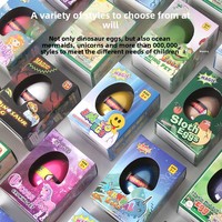 Jouet d'éclosion aquatique en plastique à bulles, motifs licorne, dauphin, dinosaure, pour enfants de l'école primaire de 3 à 6 ans, Province du Zhejiang