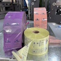 Film en rouleau laminé pour emballage alimentaire pour animaux de compagnie avec impression personnalisée, peut être fabriqué en film en rouleau d'emballage flexible en plastique transparent