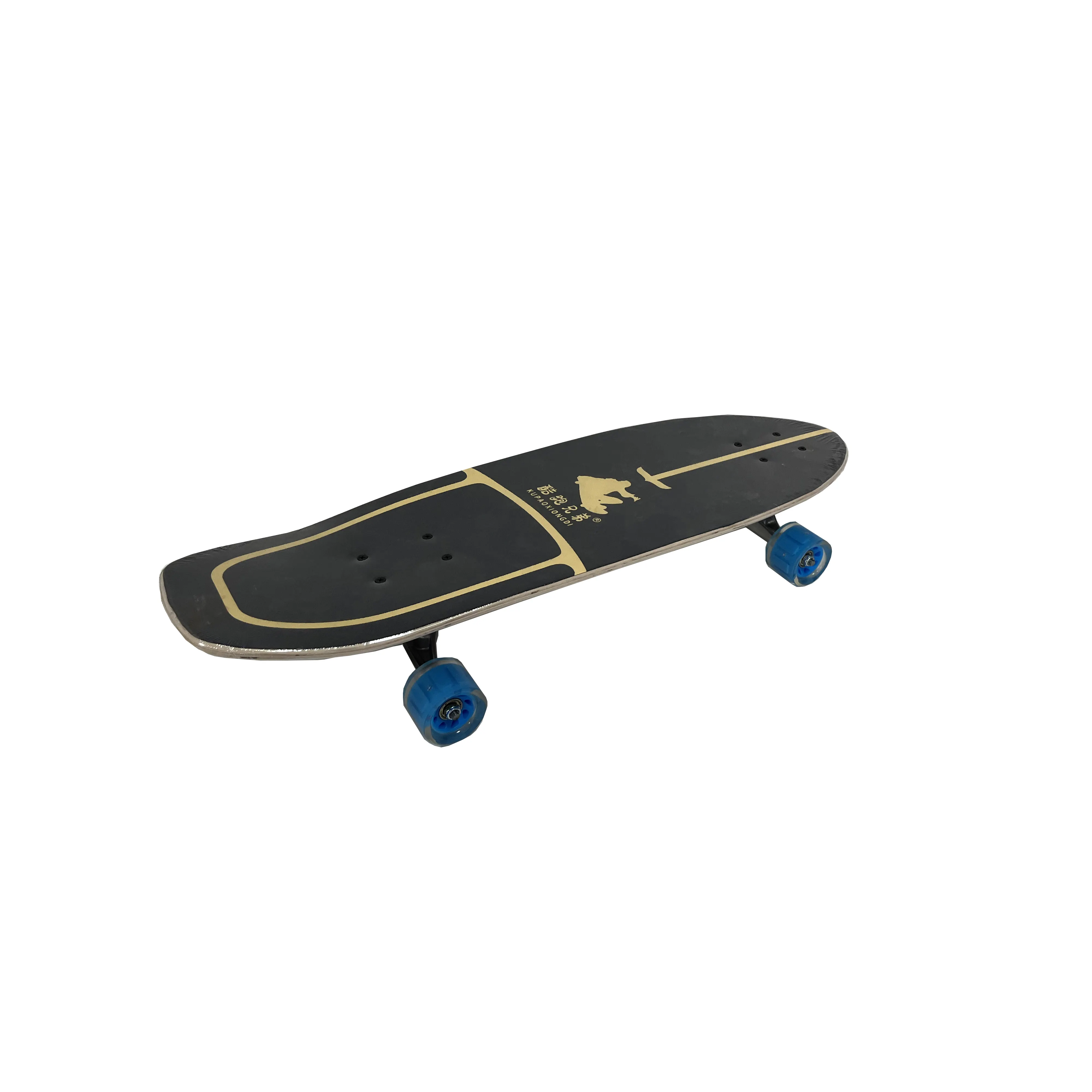 उच्च गुणवत्ता वाला लोकप्रिय सर्फ बोर्ड ब्लैंक स्केटबोर्ड डेक वुड लैंड सर्फ़बोर्ड