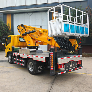 New Diesel Hướng Dẫn Sử Dụng 32M Xô Xe Tải Làm Việc Trên Không Nền Tảng Với Fly Boom Đáng tin cậy Xe Tải Cần Cẩu Nhà Cung Cấp Nhà Máy Bán Hàng Trực Tiếp - Product Image 5