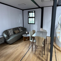 Maison conteneur extensible à 2 étages personnalisée et à distance Petite maison portable préfabriquée Mini maison mobile pliable pour bureau à domicile