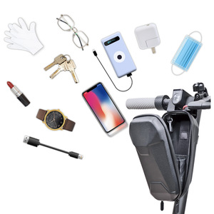 Sac de rangement pliable pour guidon de vélo, en EVA haute densité, imperméable, pour scooter électrique, avec poignée de transport - Product Image 6