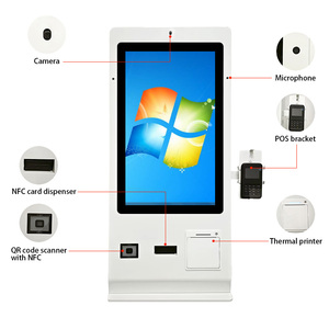 24 inch thẻ Dispenser máy NFC thẻ Dispenser khách sạn tự kiểm tra trong kiosk với thẻ Dispenser QR mã Scanner - Product Image 2