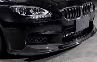 Alerón Delantero de Fibra de Carbono para Automóvil, Protector de Parachoques, Alerón Lateral, Divisores para BMW F06 F12 F13 M Tech 2012+ Piezas de Automóvil Kit de Carrocería