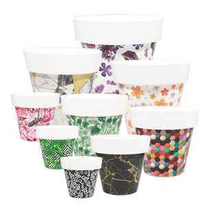 Masetas extragrandes decorativas de plástico para exterior, macetas de flores de jardín de interior, estilo europeo, China - Product Image 1