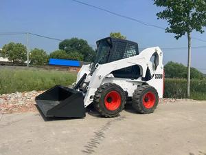 Famous Brand S330 Skid Steer Loader High Performance Compact Heavy Duty Construction Machine 1497kg Rated <b>Load</b> 63.4kW Power - Product Image 3