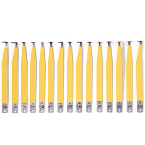 LISI Juego <span class=keywords><strong>de</strong></span> 15 Cuchillos <span class=keywords><strong>de</strong></span> <span class=keywords><strong>Escultura</strong></span> <span class=keywords><strong>de</strong></span> Cerámica con Punta <span class=keywords><strong>de</strong></span> Acero <span class=keywords><strong>de</strong></span> Tungsteno Amarillo para Tallar, Grabar y Dar Forma a la <span class=keywords><strong>Arcilla</strong></span> - Product Image 1